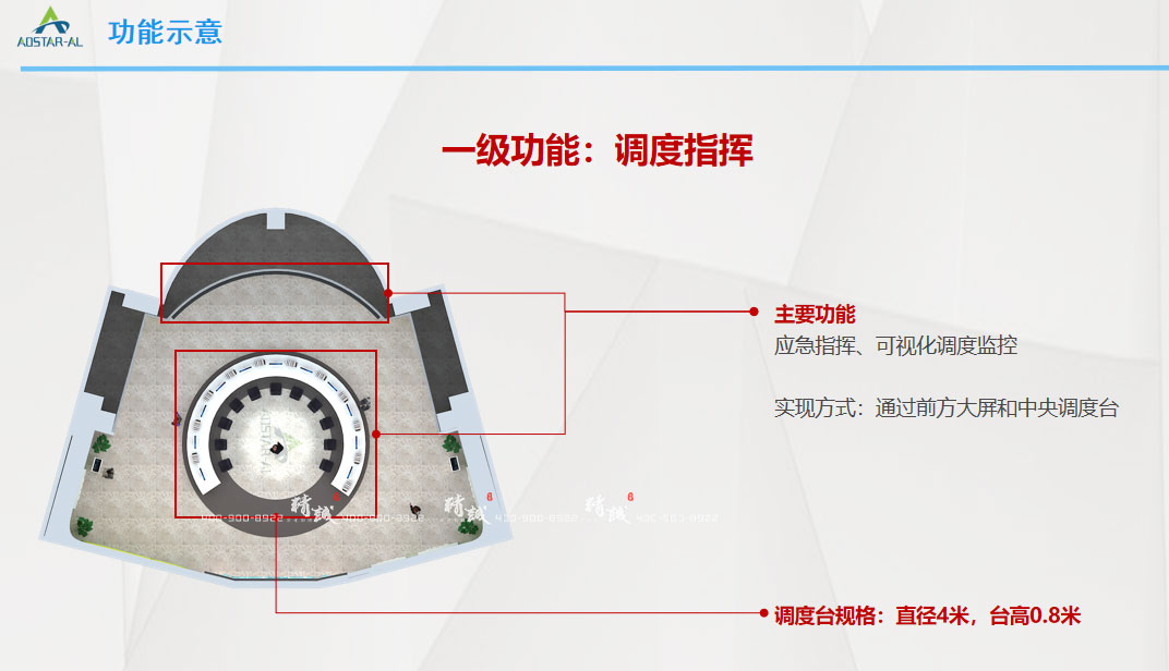 啟明星鋁業(yè)生產調度指揮中心展廳設計概念篇