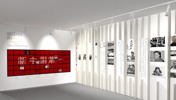 現(xiàn)代簡約風格展館展廳設計效果