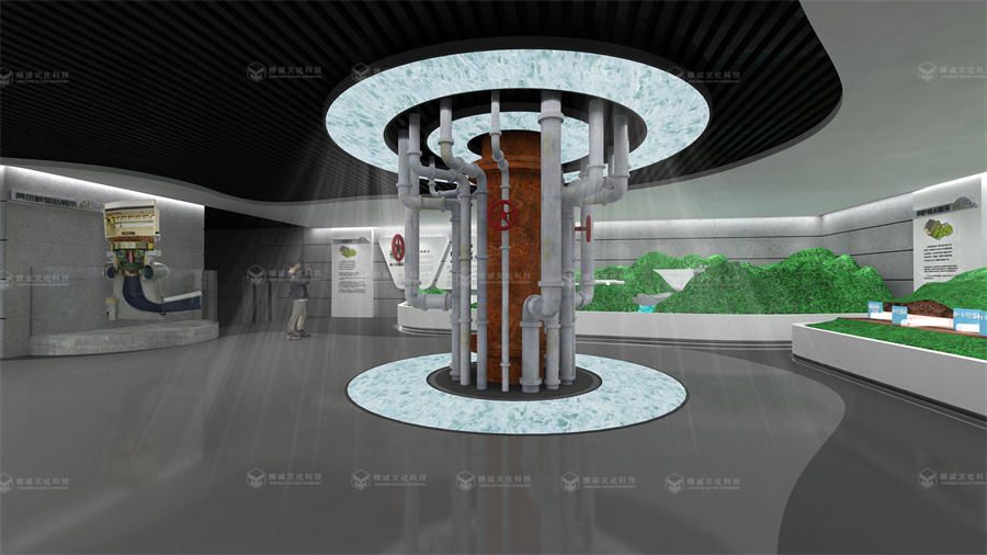水系工程展廳設(shè)計-引漢濟渭實驗基地展廳